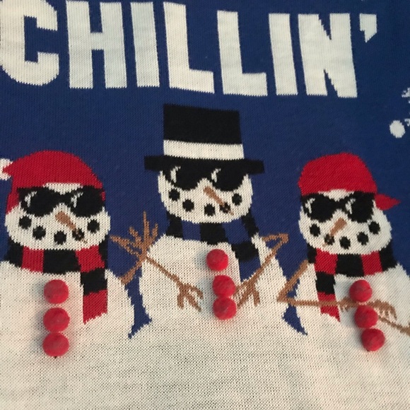 Winter holiday sweater snowman humor:) - Picture 2 of 5